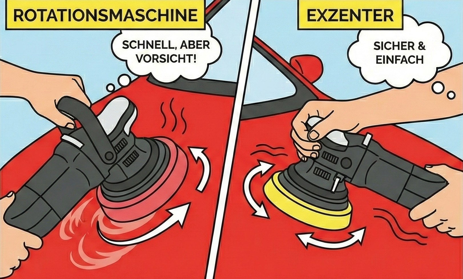 Poliermaschine Vergleich
